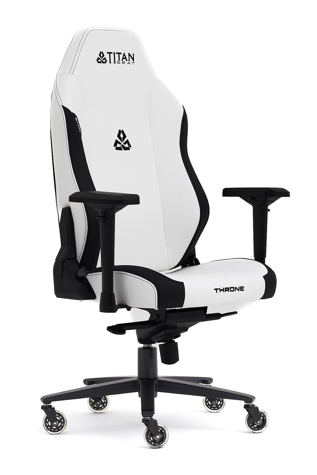 TİTANSEATTitanseat Throne Leather White Oyuncu Koltuğu