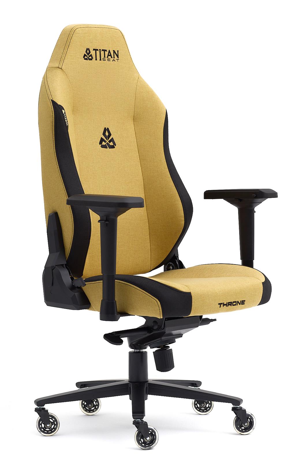 TİTANSEATTitanseat Throne Mustard Kumaş Oyuncu Koltuğu