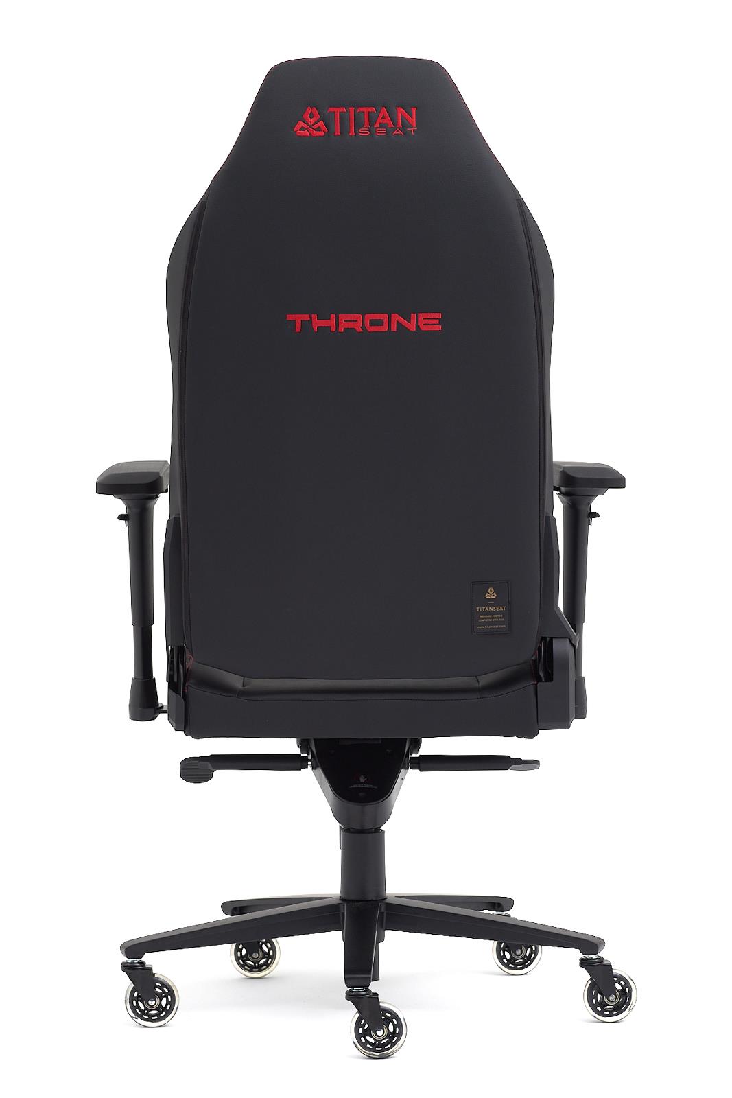 TİTANSEATTitanseat Throne Red Leather Oyuncu Koltuğu