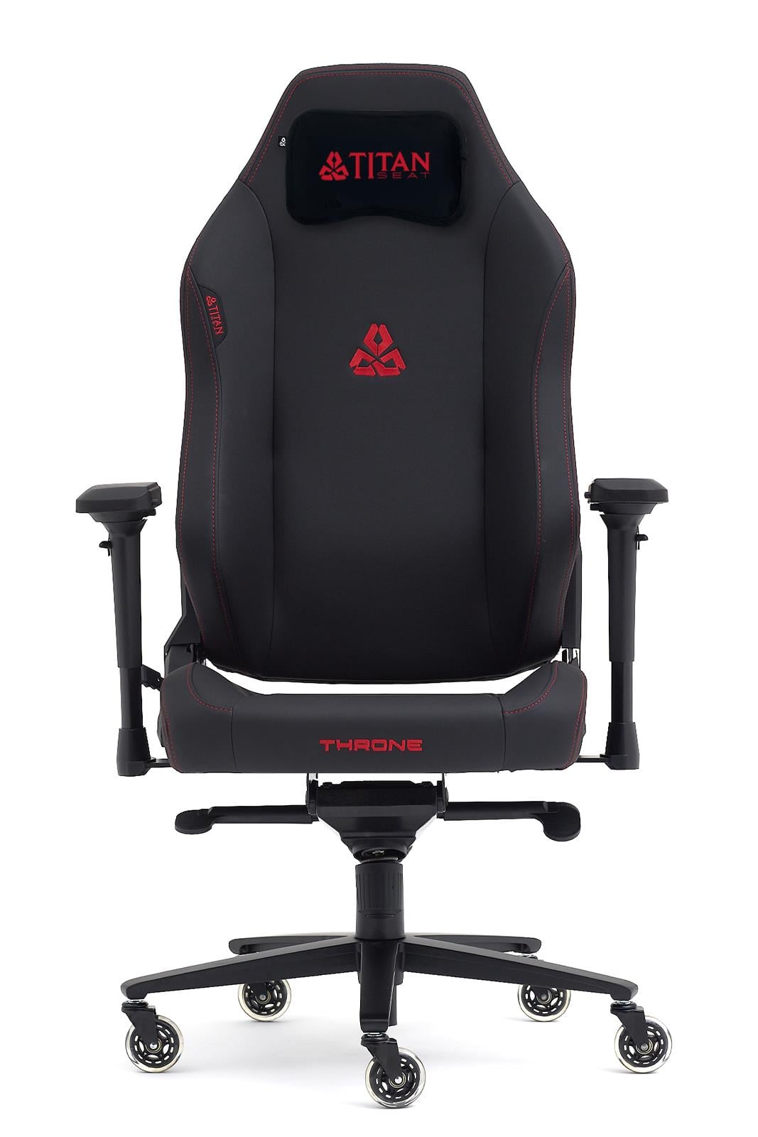 TİTANSEATTitanseat Throne Red Leather Oyuncu Koltuğu