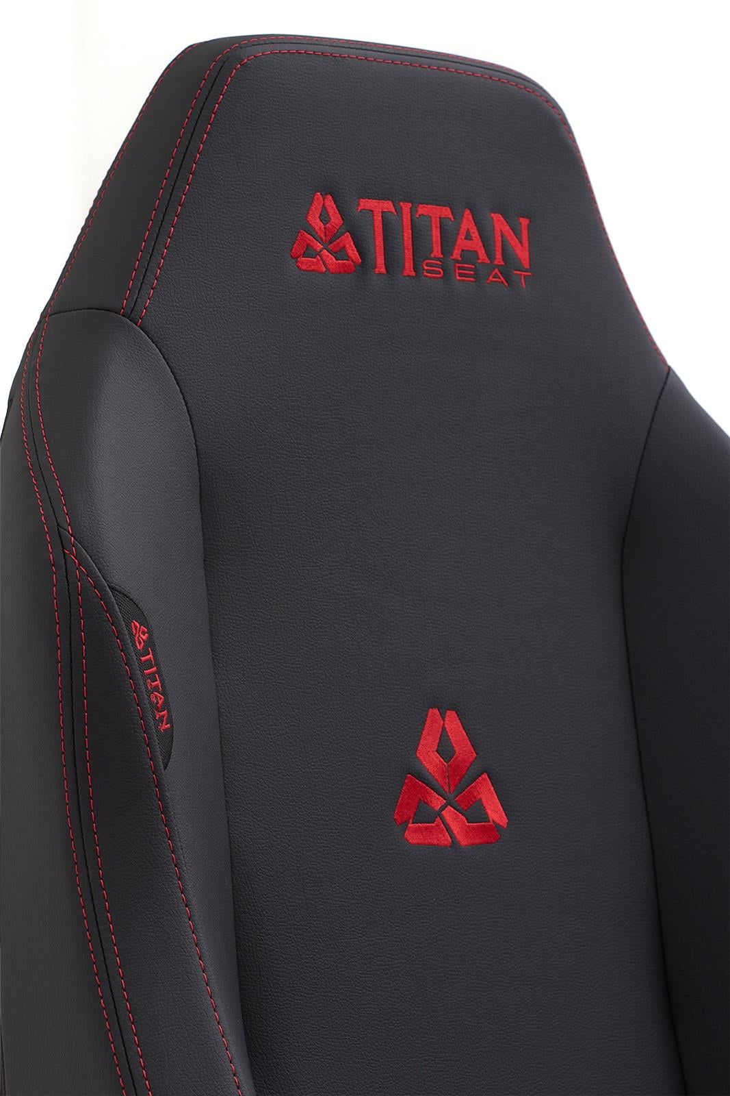 TİTANSEATTitanseat Throne Red Leather Oyuncu Koltuğu