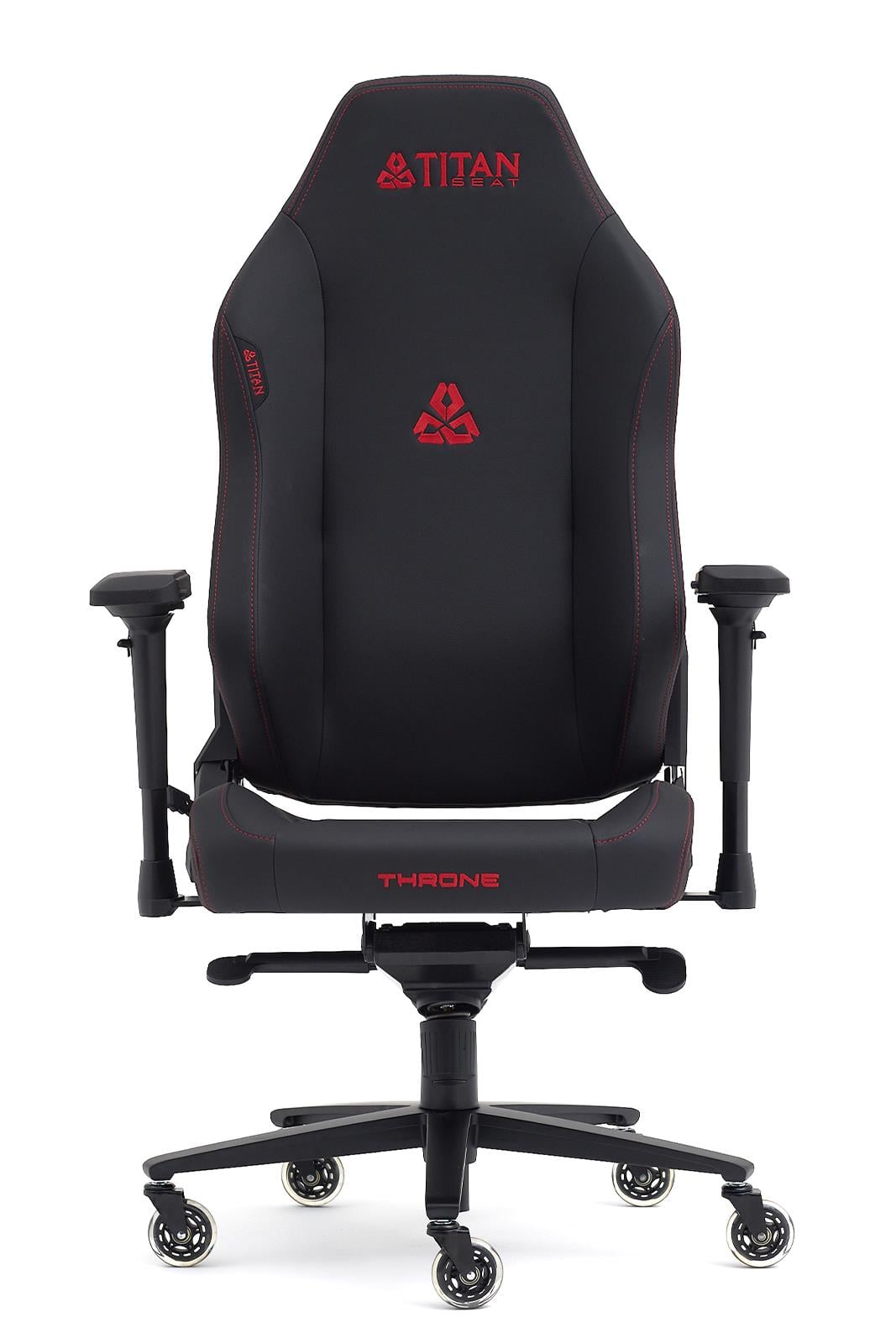 TİTANSEATTitanseat Throne Red Leather Oyuncu Koltuğu