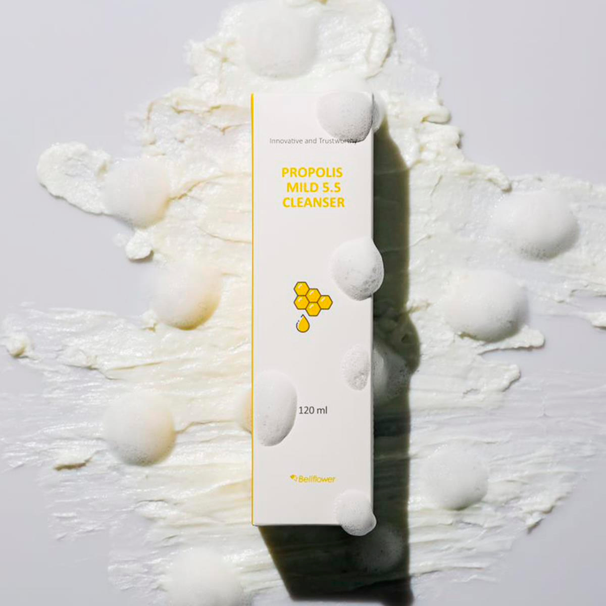 5.5 PH Nazik Formüllü Nemlendirici, Aydınlatıcı Ve Yatıştırıcı Propolis İçeren Cilt Ve Makyaj Temizleyici 120ml