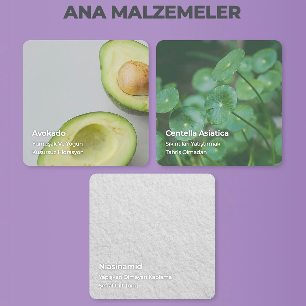BELLFLOWER AVOCADO MOİSTURE SUNSCREEN