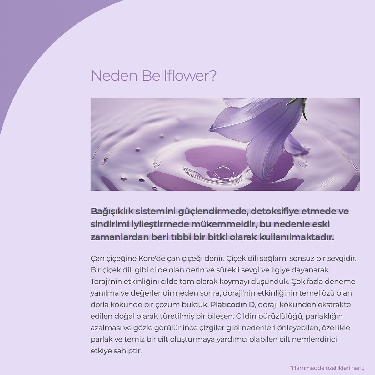 BELLFLOWER BRIGHTENING SOLUTION TONER / AYDINLATICI ETKİLİ SOLÜSYON TONİK