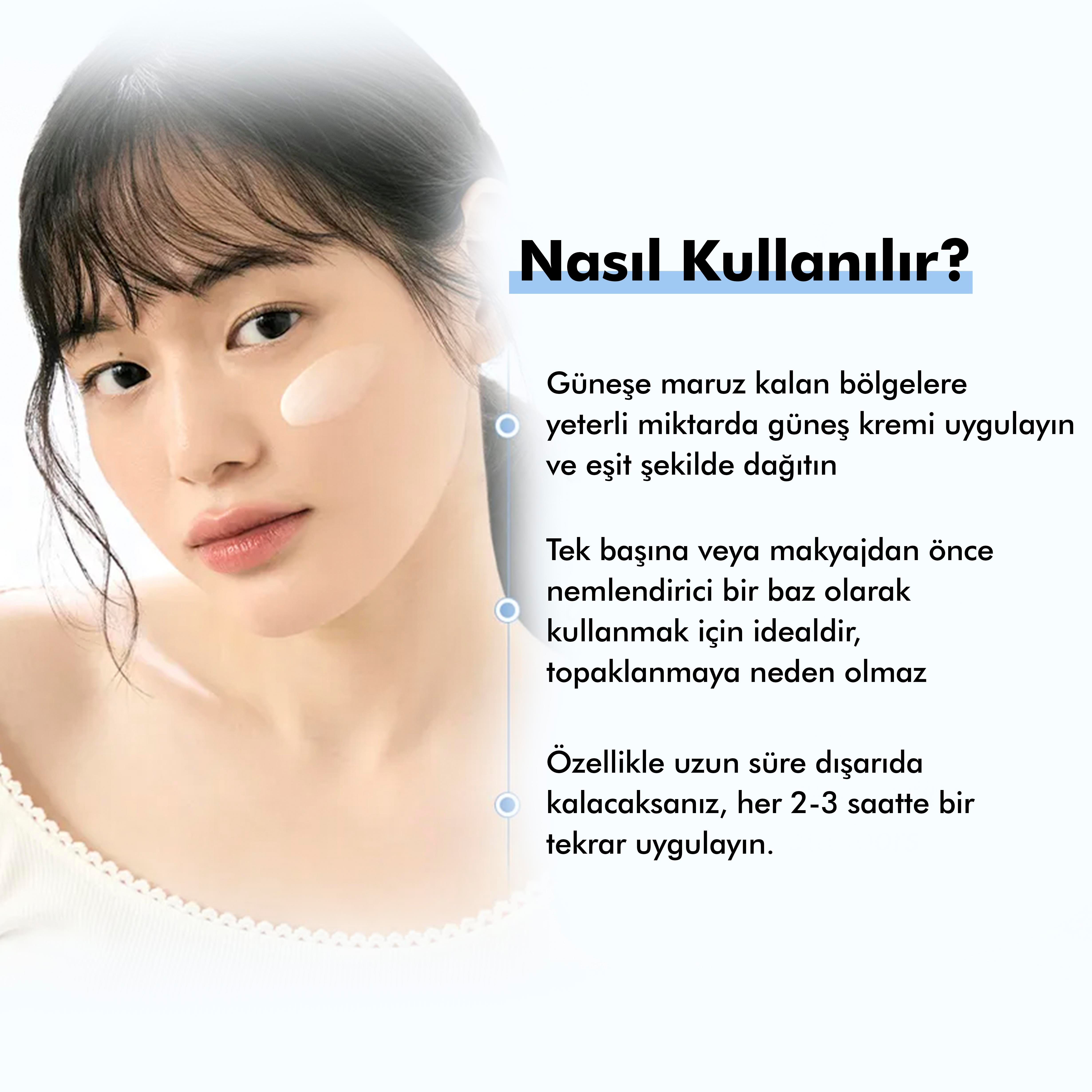 Dr. Althea PDRN İçeren Nemli ve Parlak Bitişli Aqua Glowing Güneş Kremi Spf50+ Pa++++ 50ml