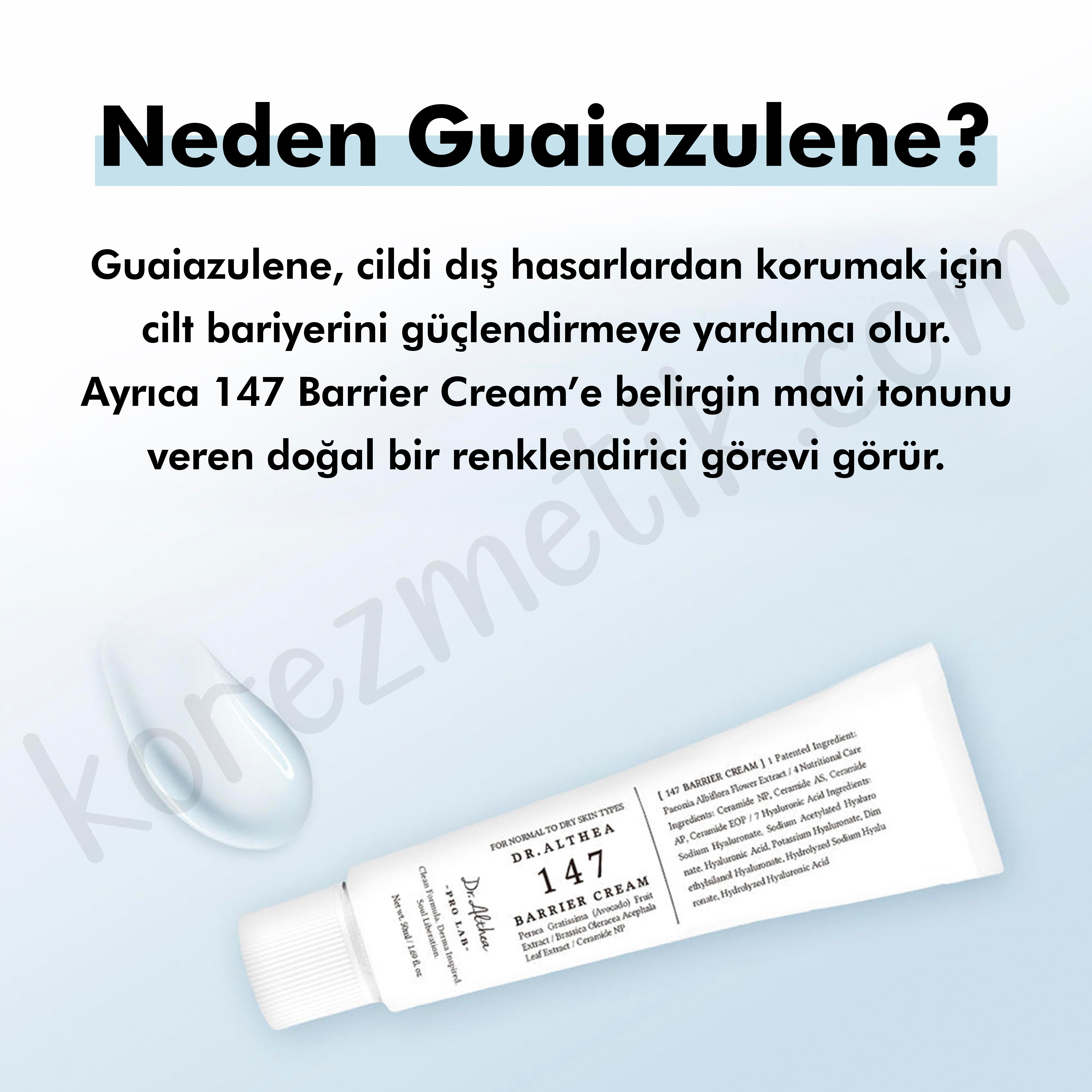 Dr. Althea 147 Barrier Cream - 4 Çeşit Seramid İçeren Bariyer Koruyucu, Besleyici, Onarıcı Ve Yoğun Nemlendirici Krem - 50ml