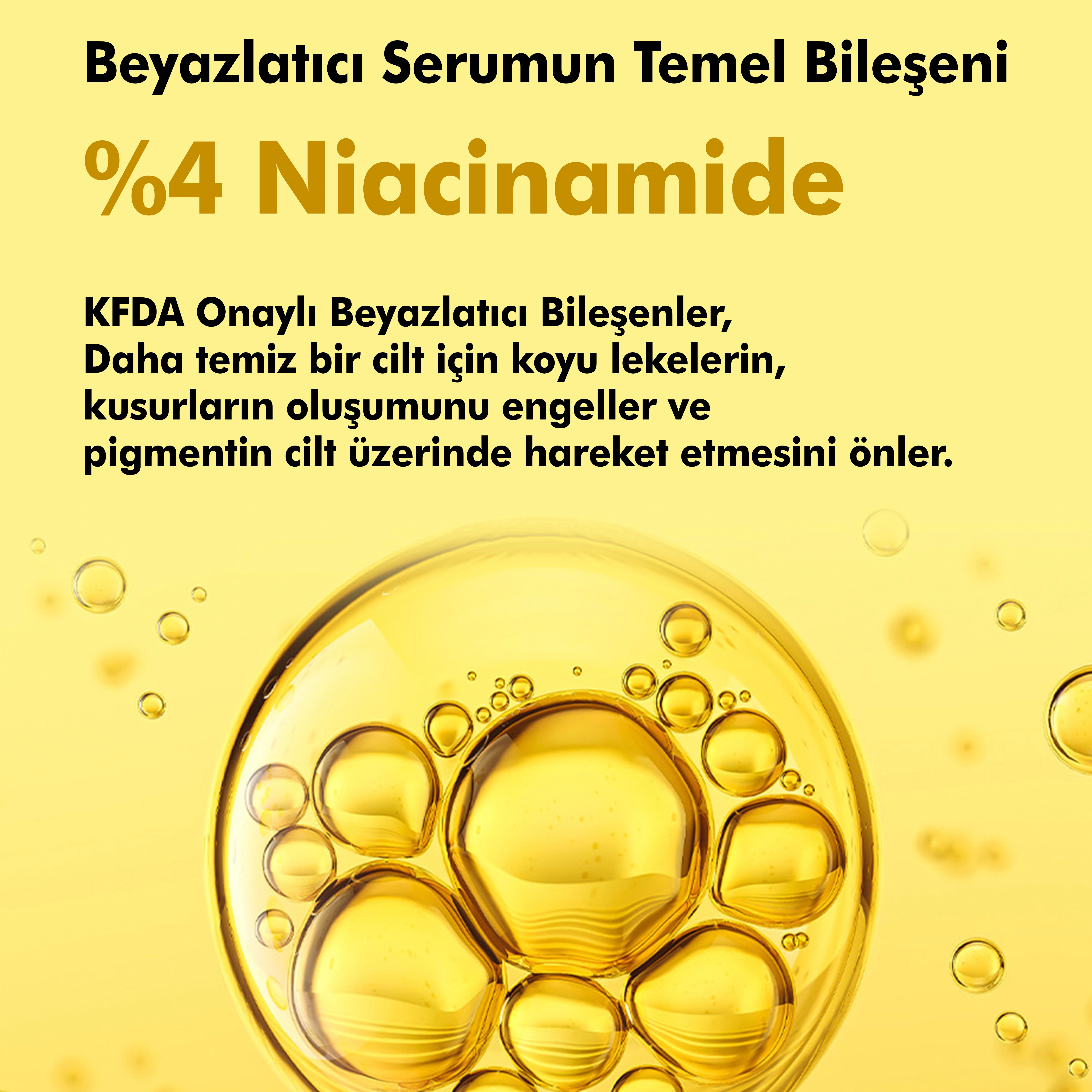 Miguhara %4 Niacinamide Ve 5 Çeşit Peptit İçeren Leke Karşıtı Ultra Cilt Beyazlatıcı Origin Ampul Serum - 35ml