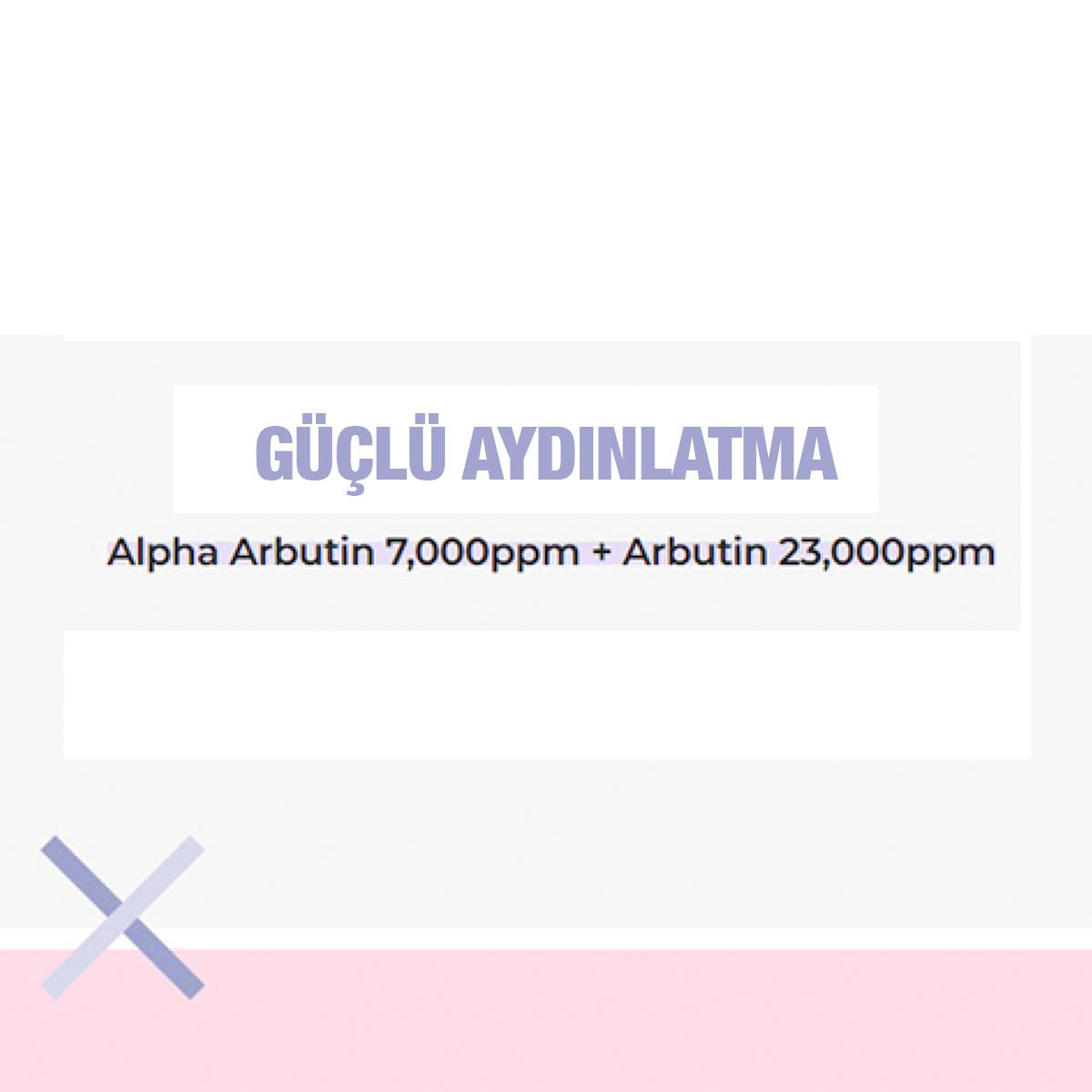 Niacinamide, Houttuynia İçeren Leke Karşıtı, Aydınlatıcı, Yatıştırıcı, Nemlendirici Arbutin Krem 30ml