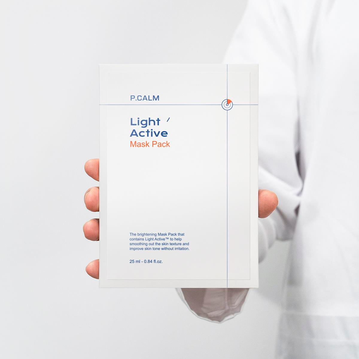 P.CALM LIGHT ACTIVE MASK PACK 1EA / MASKE 