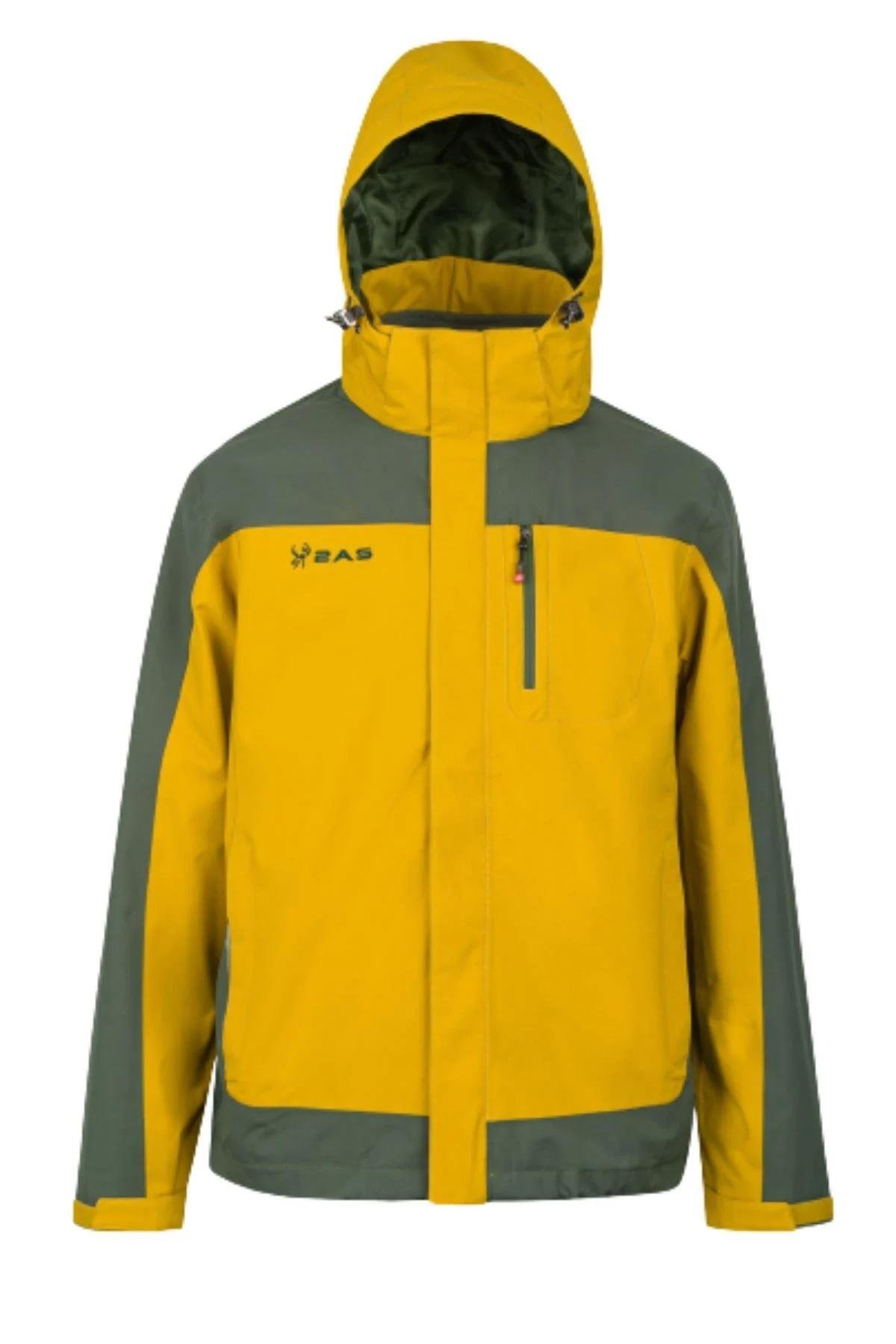 2As Elbruz 3in1 Jacket Man Erkek Kahverengi Mont