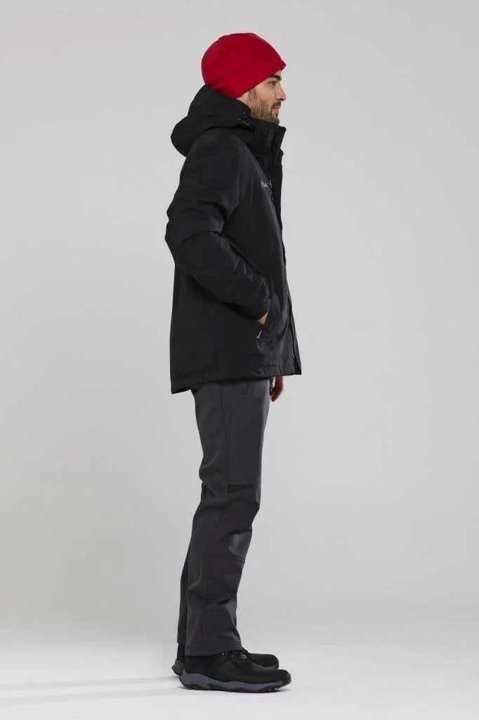 2As Elbruz 3in1 Jacket Man Erkek Siyah Mont
