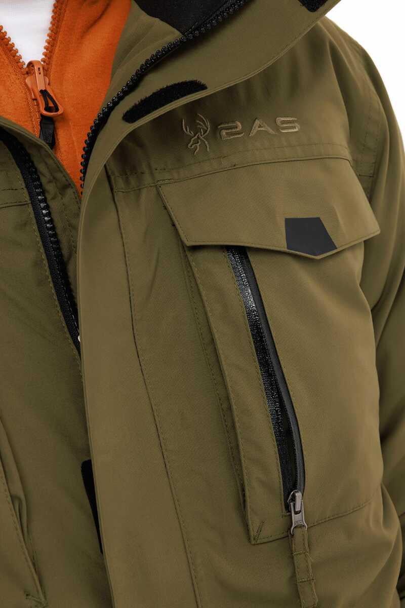 2As Saalbach Down Jacket Erkek Yesil Mont