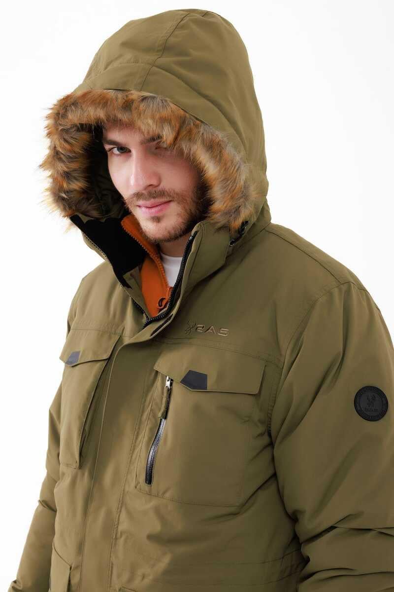 2As Saalbach Down Jacket Erkek Yesil Mont