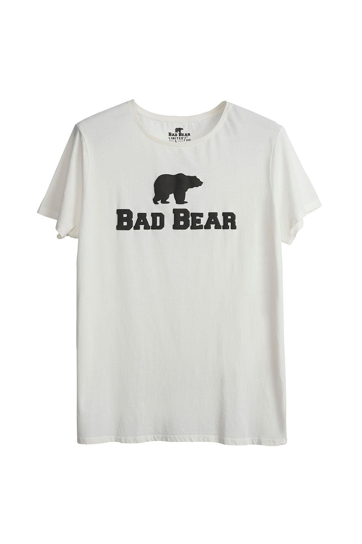 Bad Bear Bad Bear Tee Erkek Beyaz