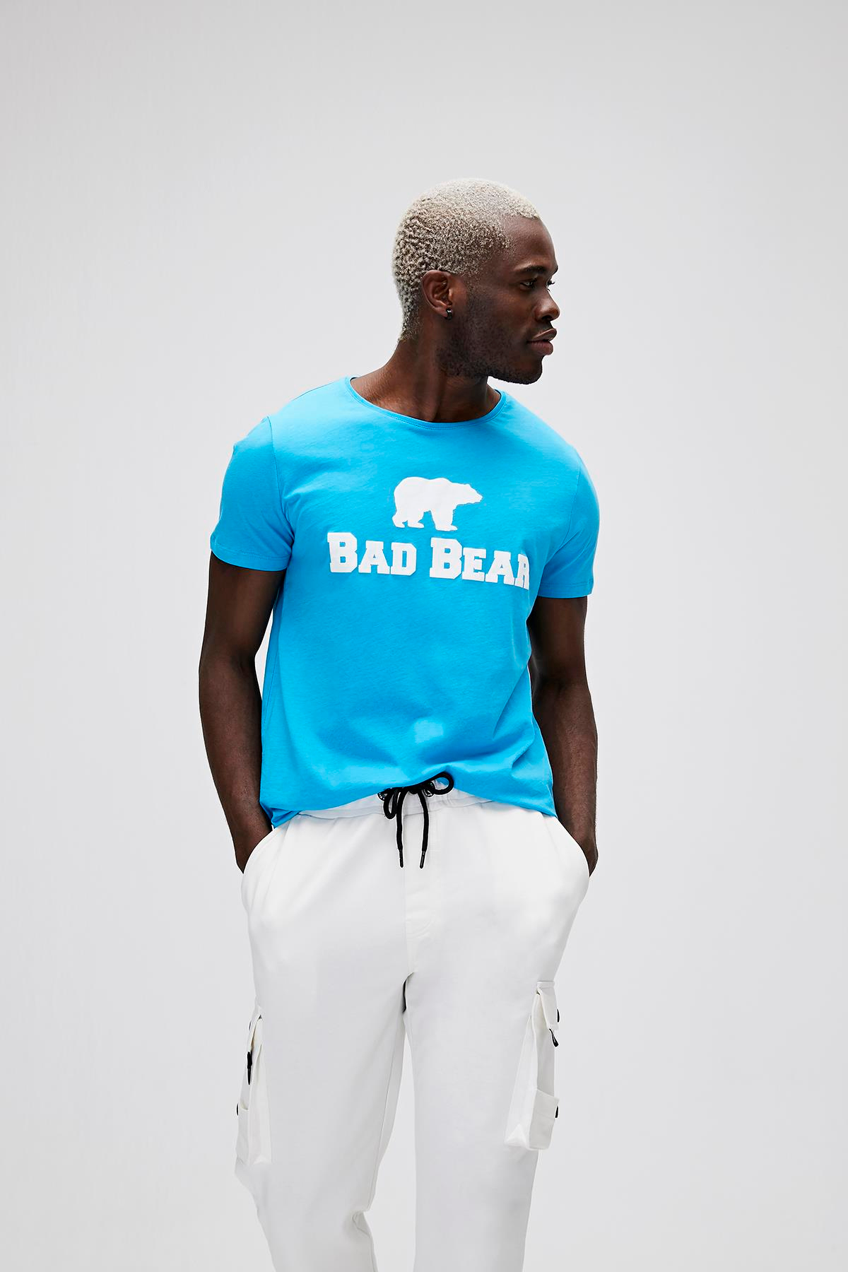 Bad Bear Bad Bear Tee Erkek Mavi