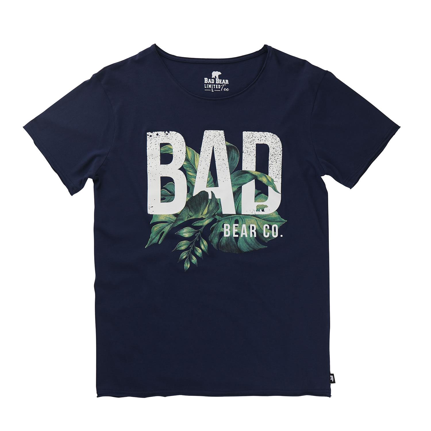 Bad Bear Bad Company Tee Erkek Mavi Tshirt