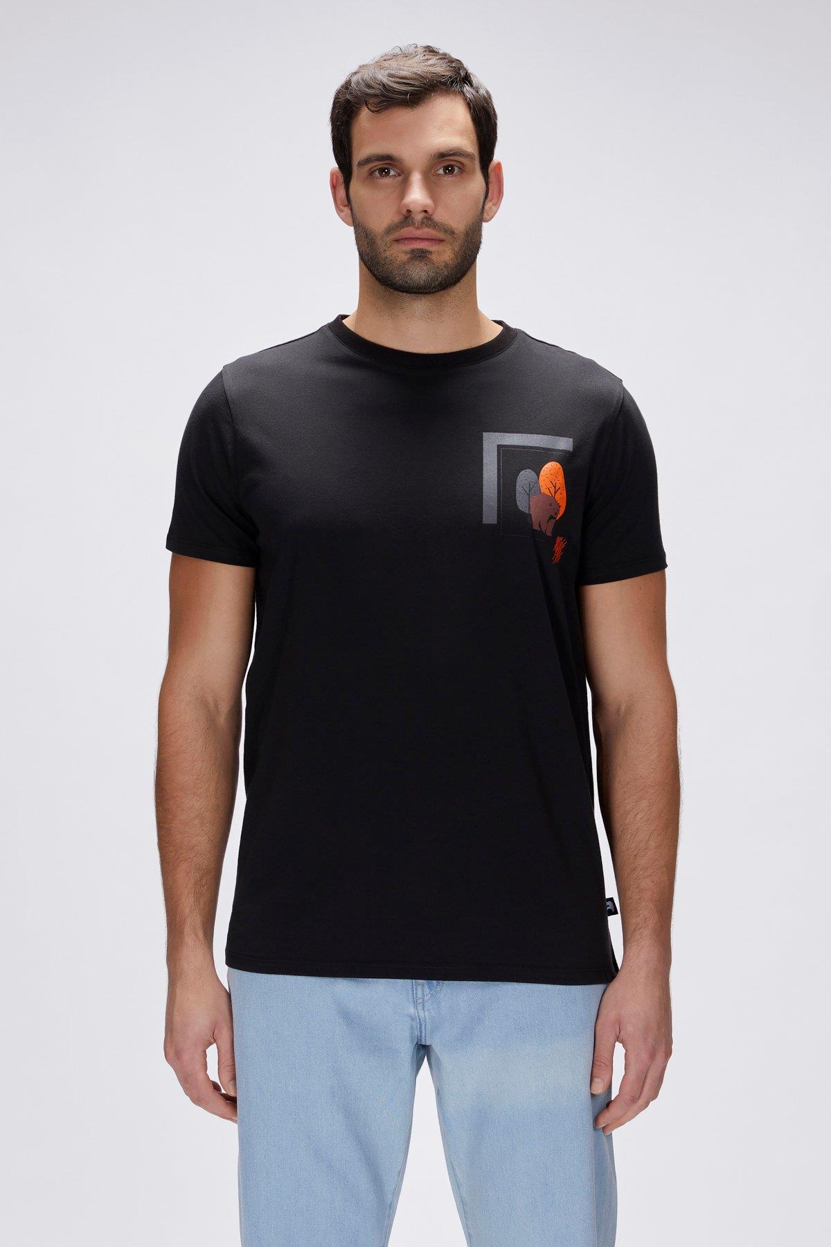 Bad Bear Bain T-Shirt Erkek  Bisiklet Yaka Tshirt