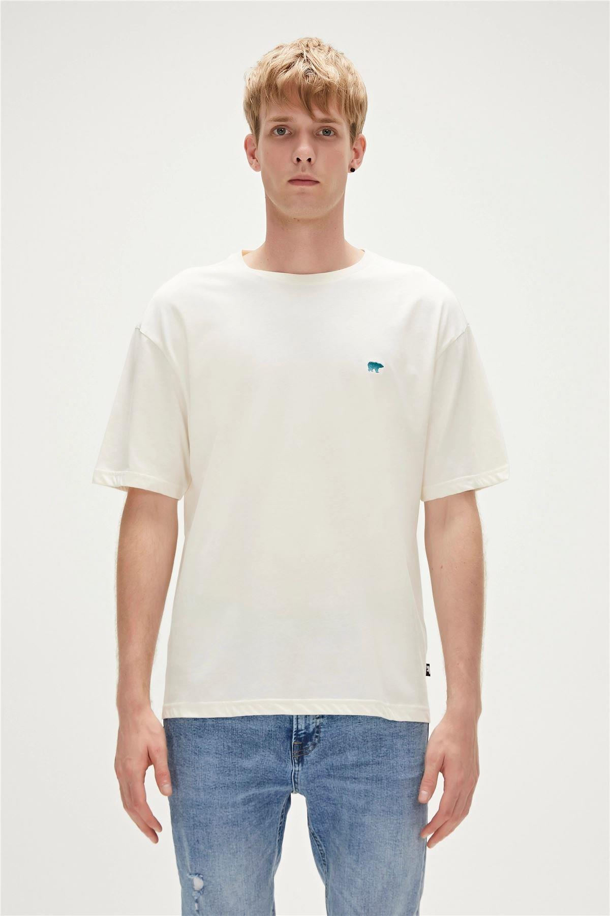 Bad Bear Break T-Shirt Erkek  Bisiklet Yaka Tshirt