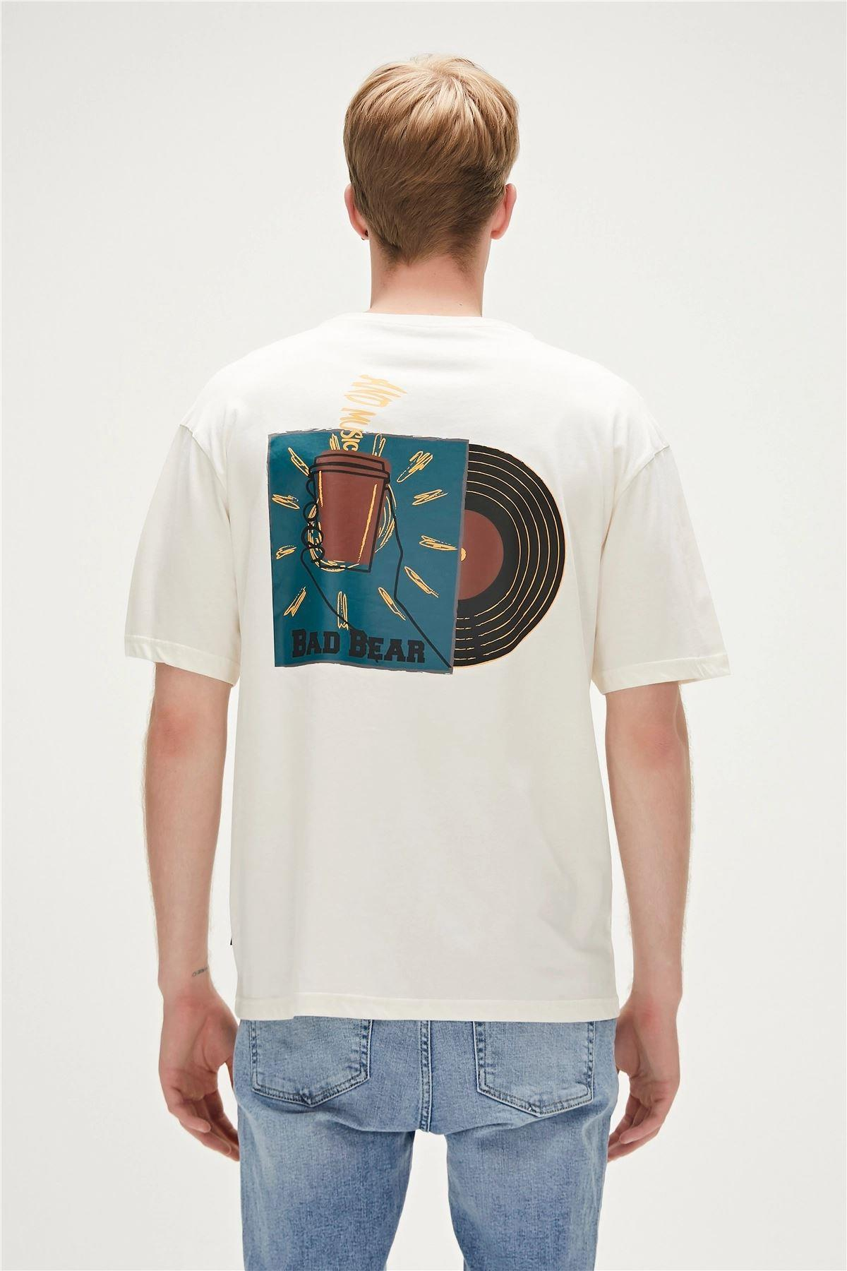 Bad Bear Break T-Shirt Erkek  Bisiklet Yaka Tshirt