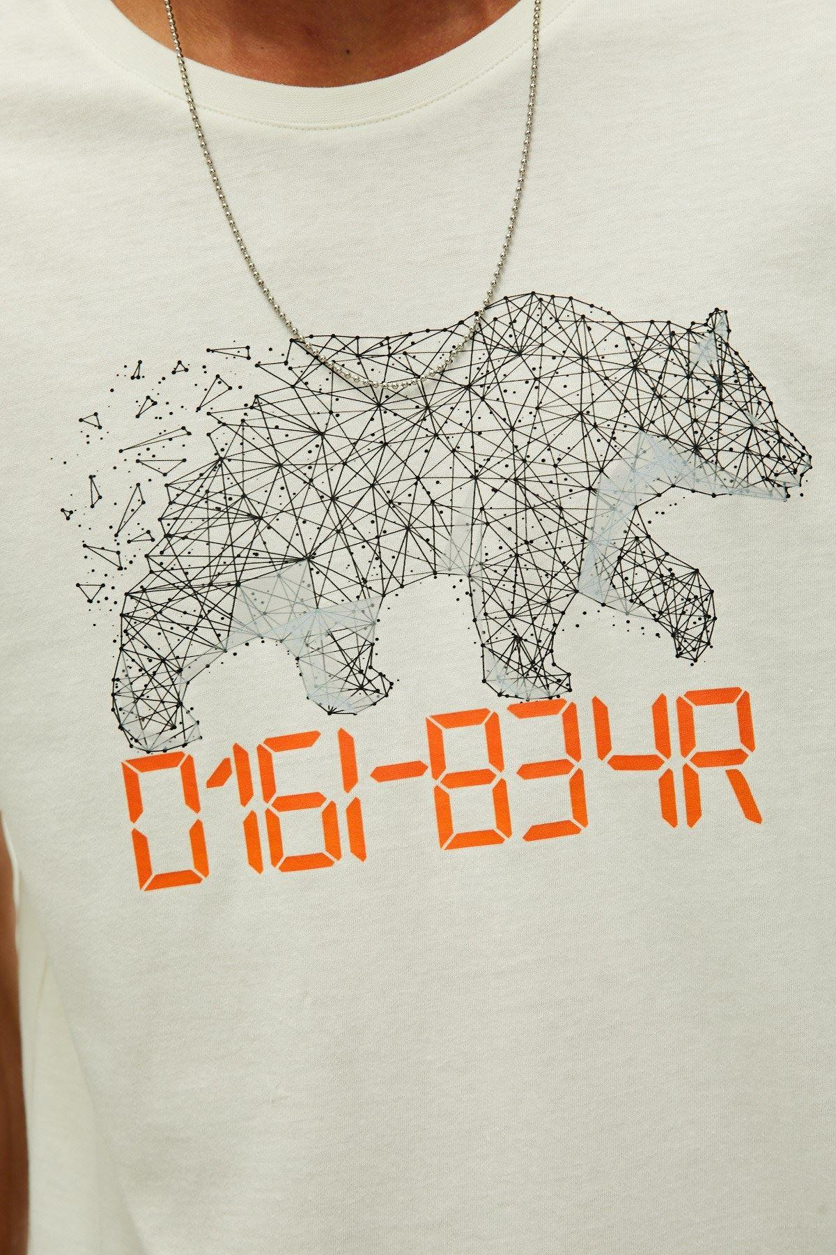 Bad Bear Digibear T-Shirt Erkek  Bisiklet Yaka Tshirt