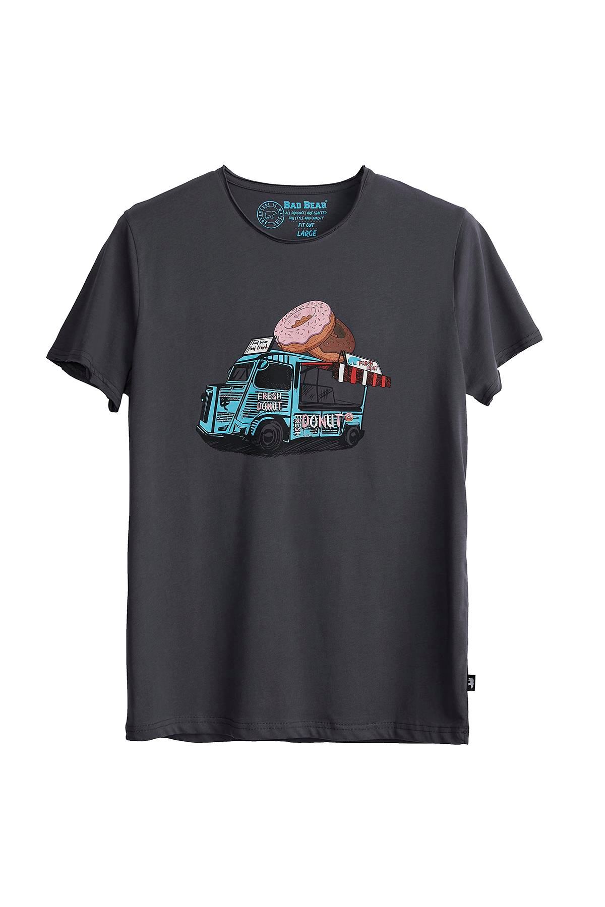 Bad Bear Donut Tee Erkek Mavi Tshirt
