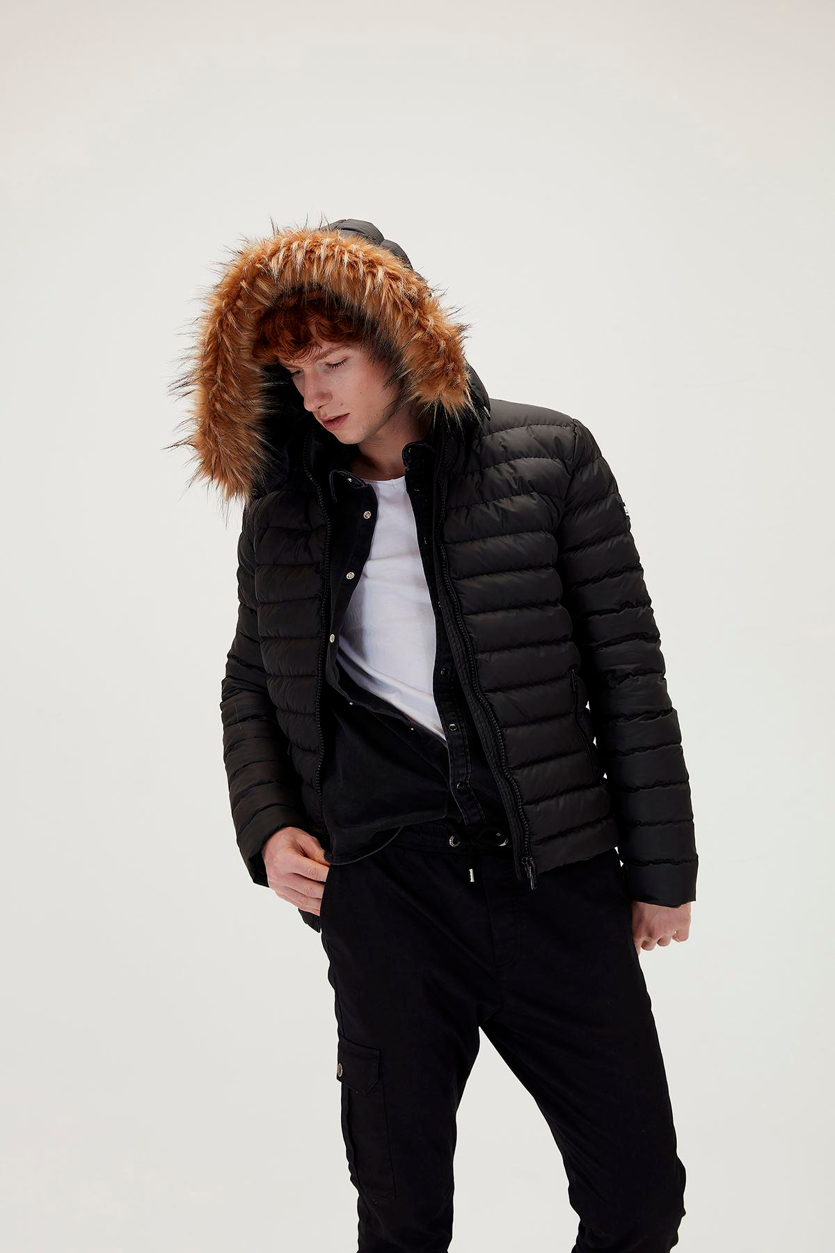 Bad Bear Dust Devil Puffer Erkek Siyah Mont