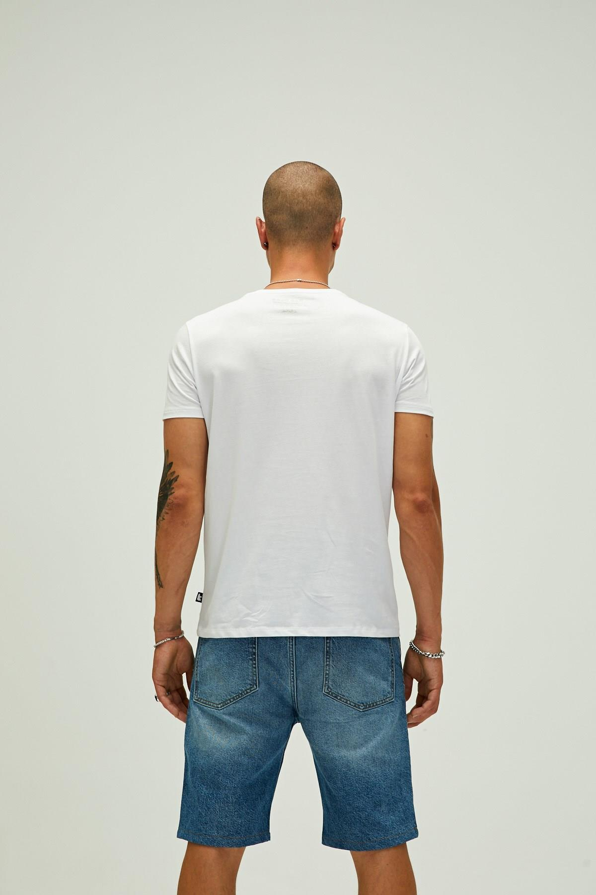 Bad Bear Easy Victor T-Shirt Erkek  Bisiklet Yaka Tshirt