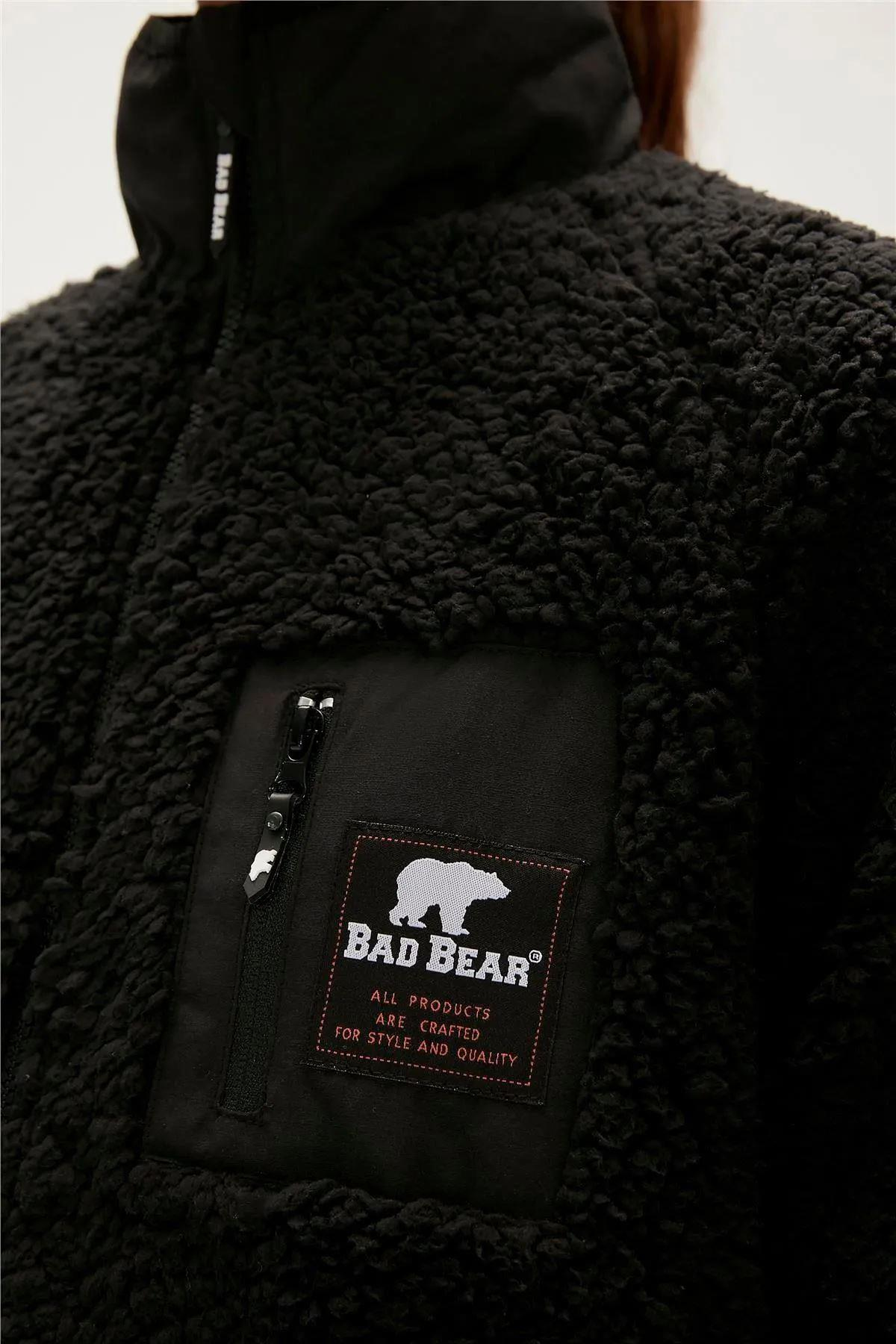 Bad Bear Emma Full-Zip Plush Jacket Kadın  Polar