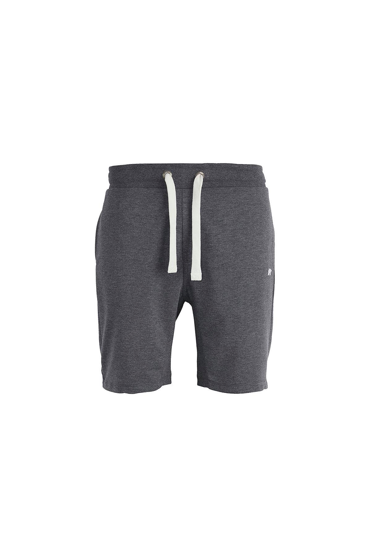 Bad Bear Holmer Sweatshorts Erkek Gri Melanj Şort