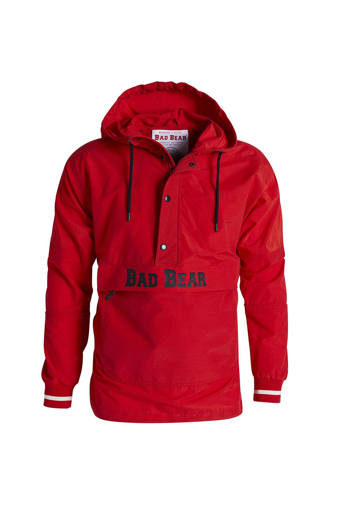 Bad Bear Hurricane Windbreaker Erkek Kirmizi Mont