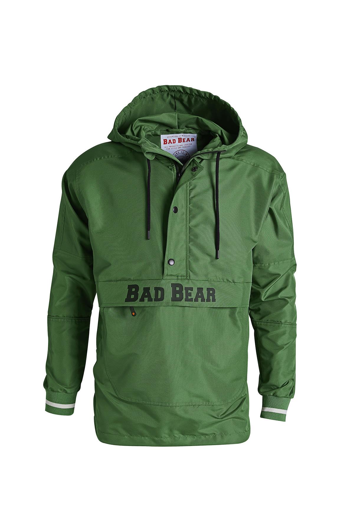 Bad Bear Hurricane Windbreaker Erkek Yesil Mont