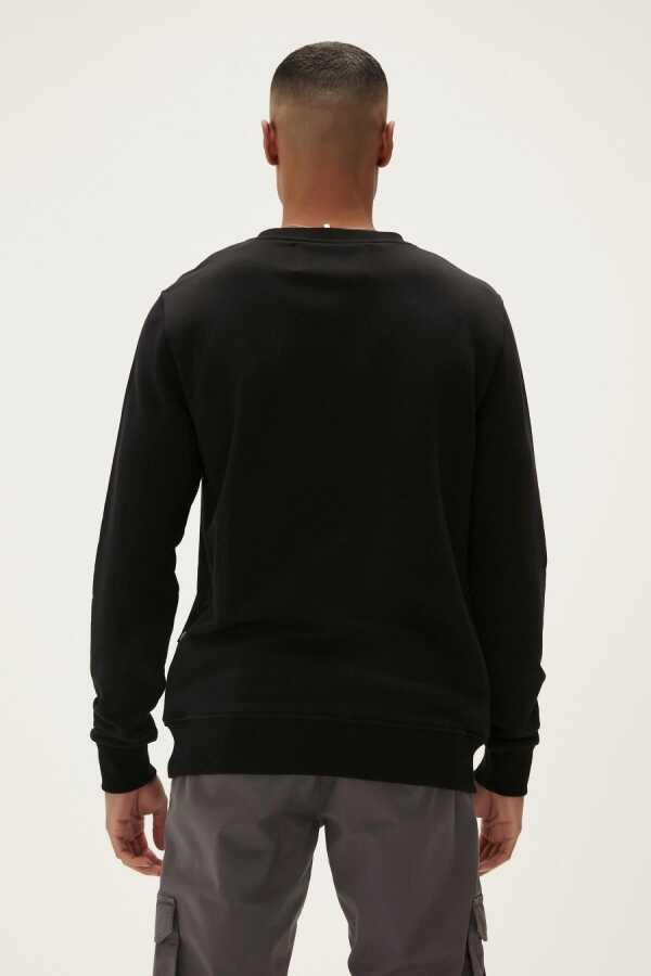 Bad Bear Logo Crewneck Erkek  Bisiklet Yaka Sweat