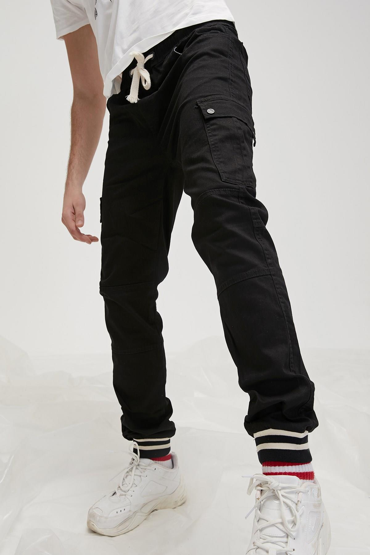 Bad Bear Oregon Pant Erkek Siyah Pantolon