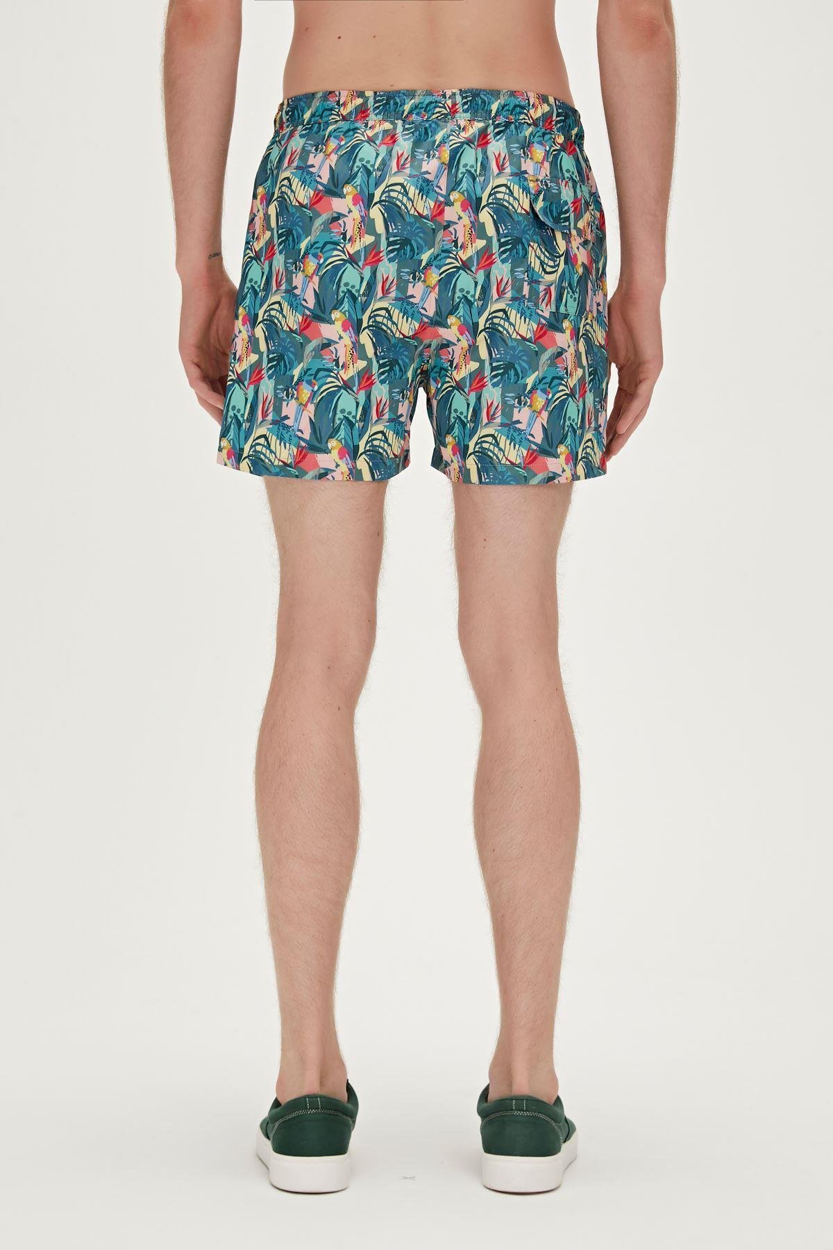 Bad Bear Parrot Swimshort Erkek  Deniz Şortu