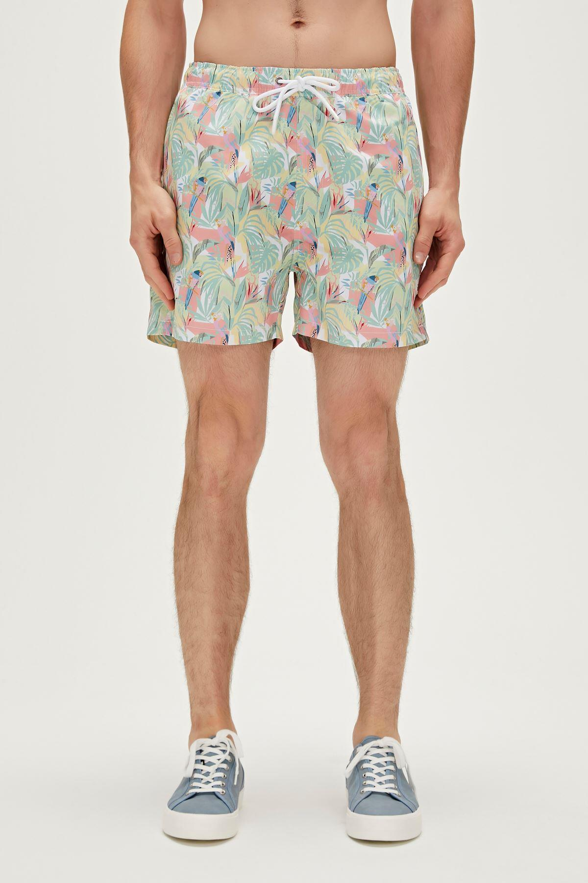 Bad Bear Parrot Swimshort Erkek  Deniz Şortu