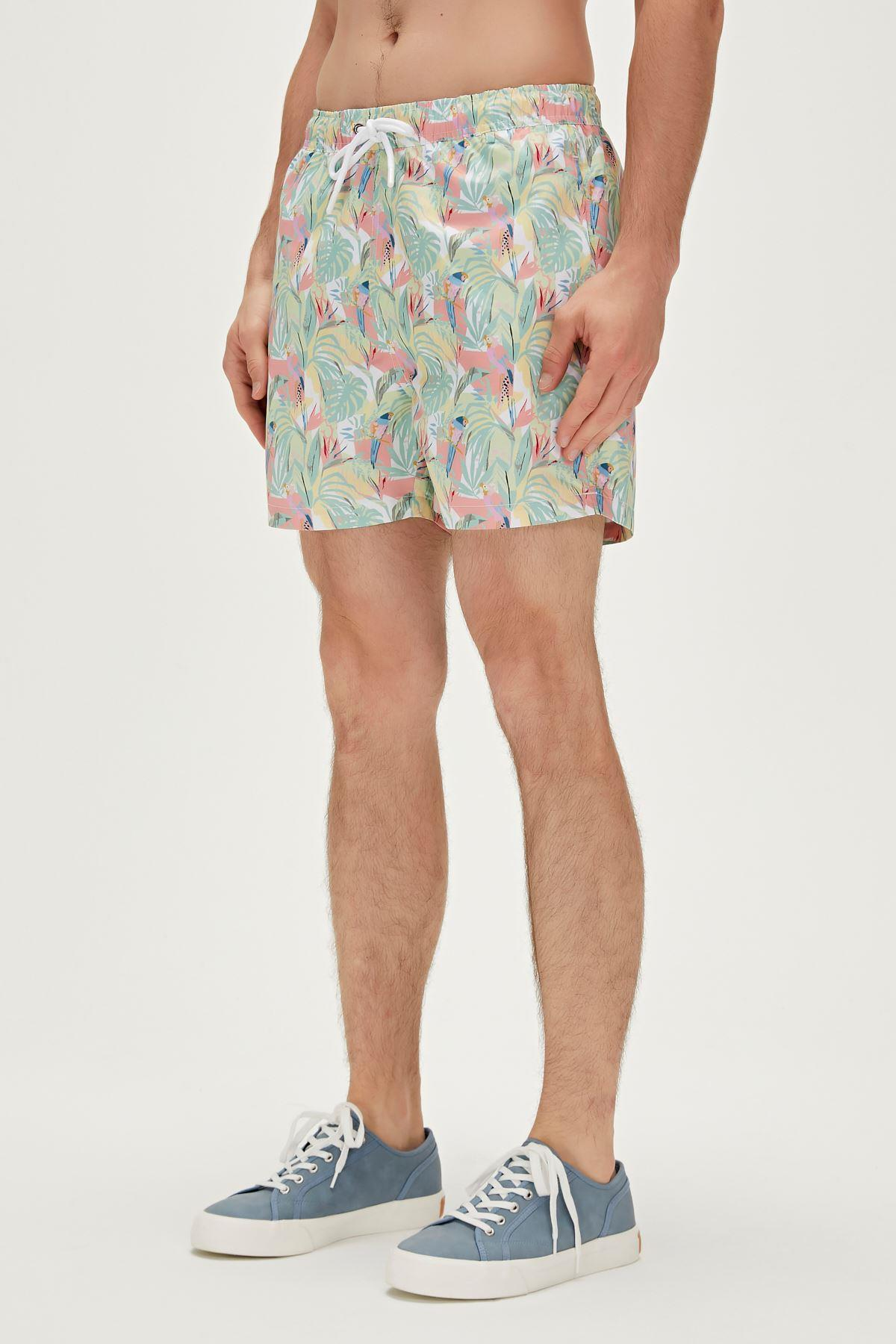 Bad Bear Parrot Swimshort Erkek  Deniz Şortu