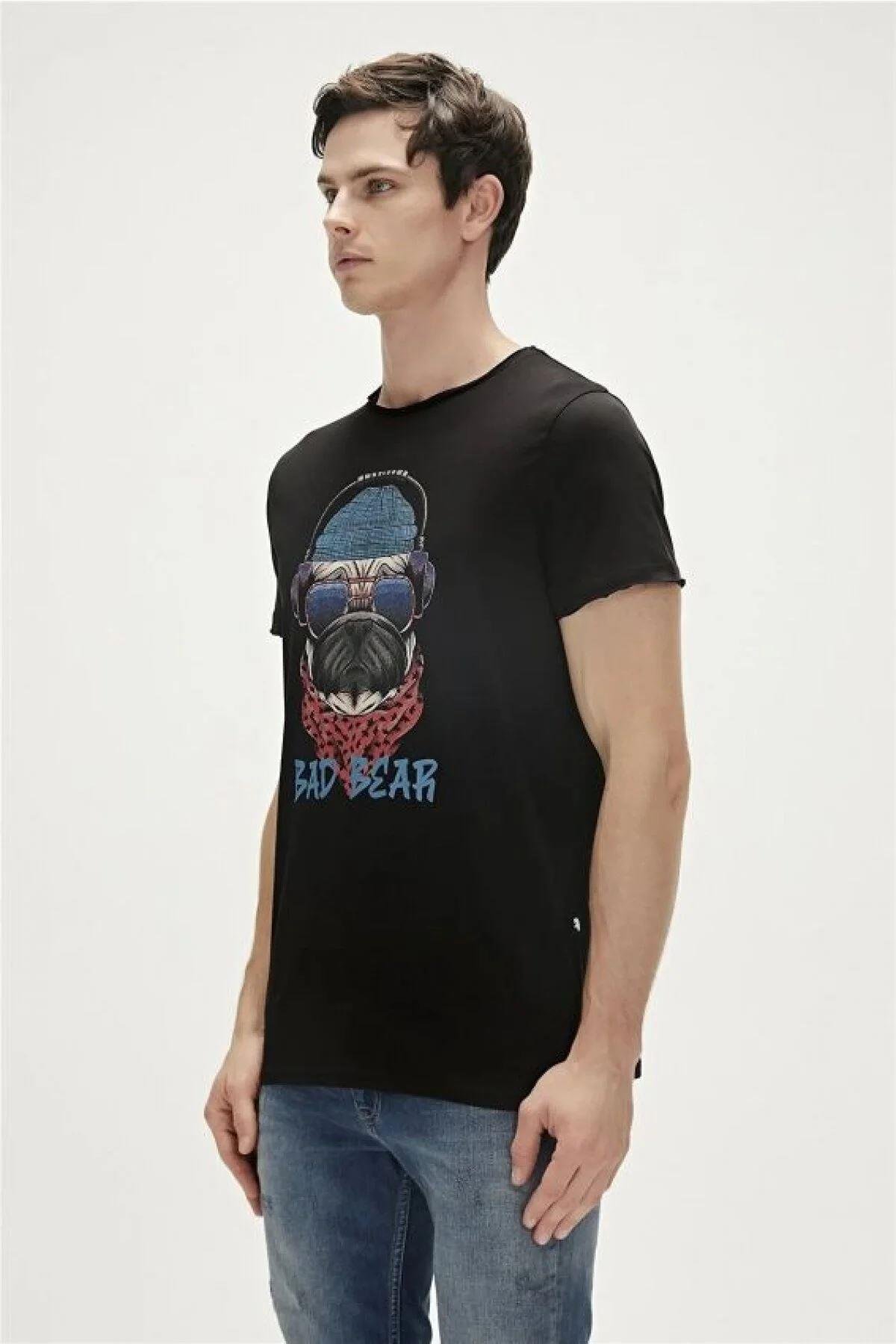Bad Bear Reckless T-Shirt Erkek  Bisiklet Yaka Tshirt