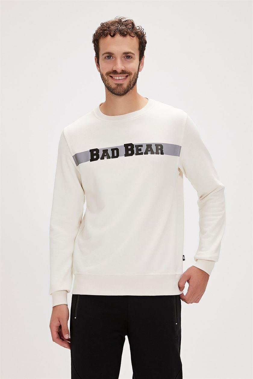 Bad Bear Reflect Bear Crewneck Erkek  Bisiklet Yaka Sweat