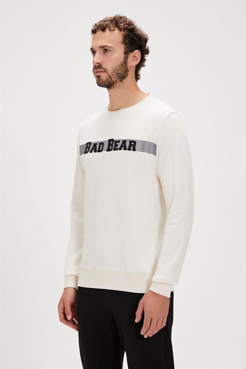 Bad Bear Reflect Bear Crewneck Erkek  Bisiklet Yaka Sweat