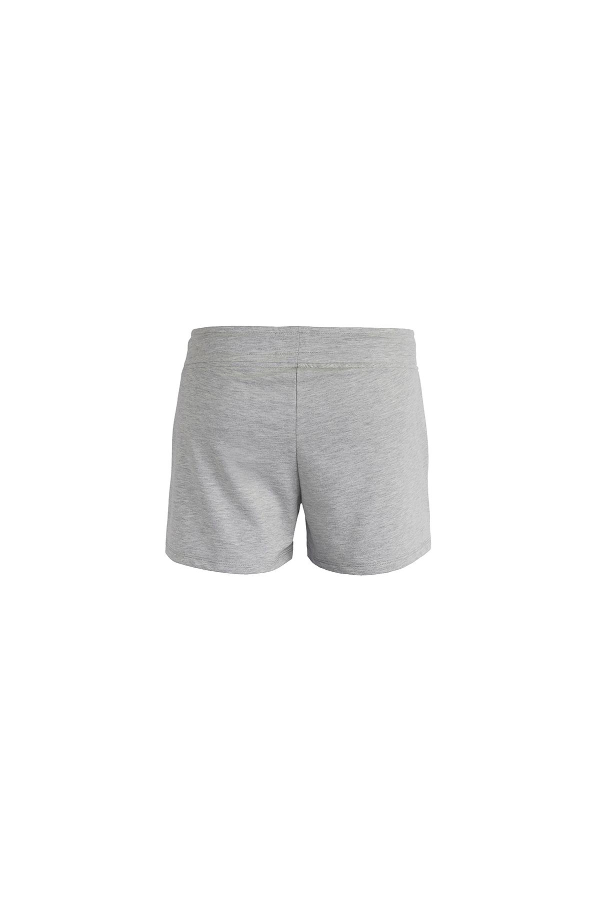 Bad Bear Sierra Sweatshort Kadın Gri Melanj Şort