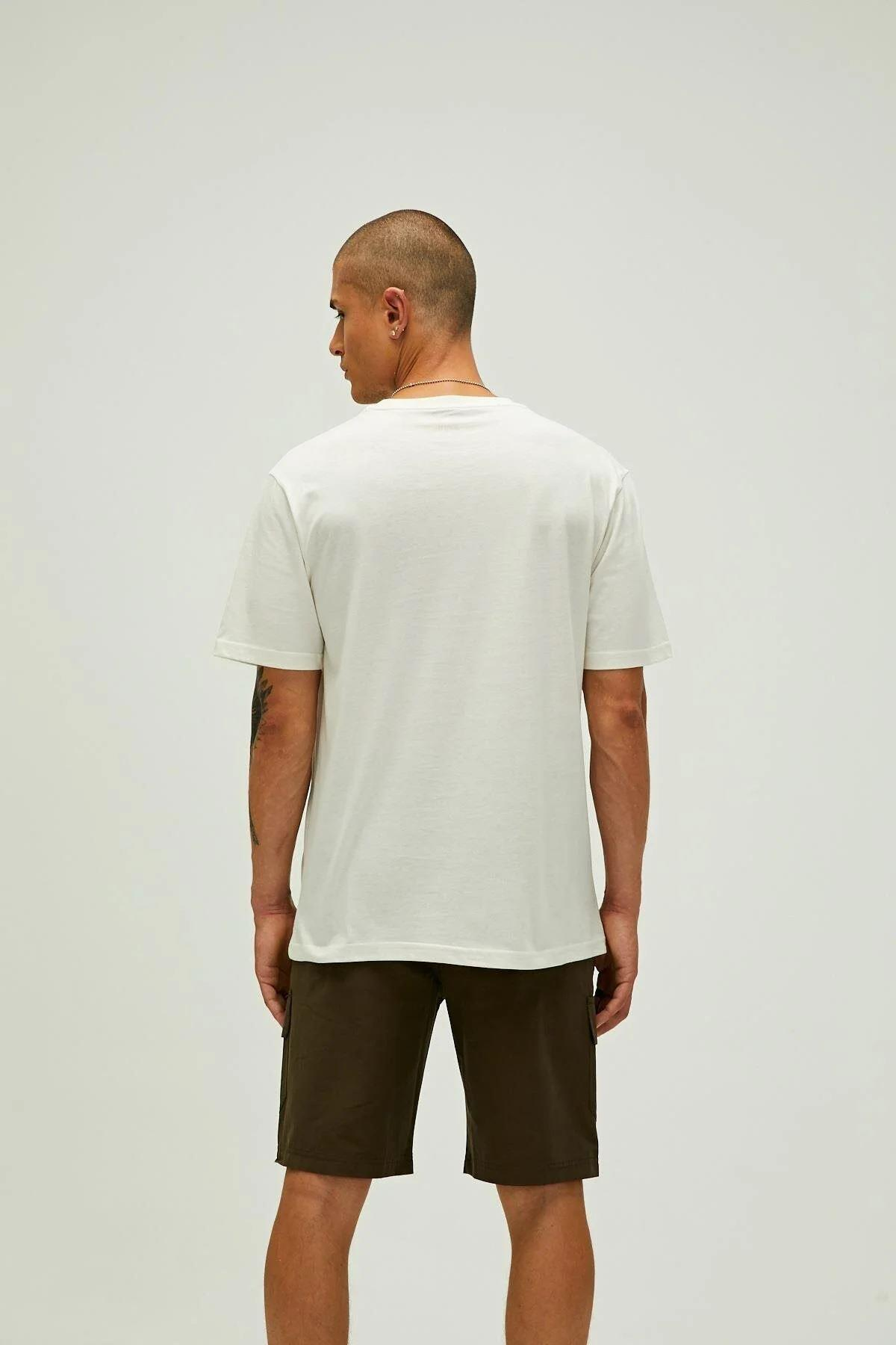 Bad Bear Title T-Shirt Erkek  Bisiklet Yaka Tshirt