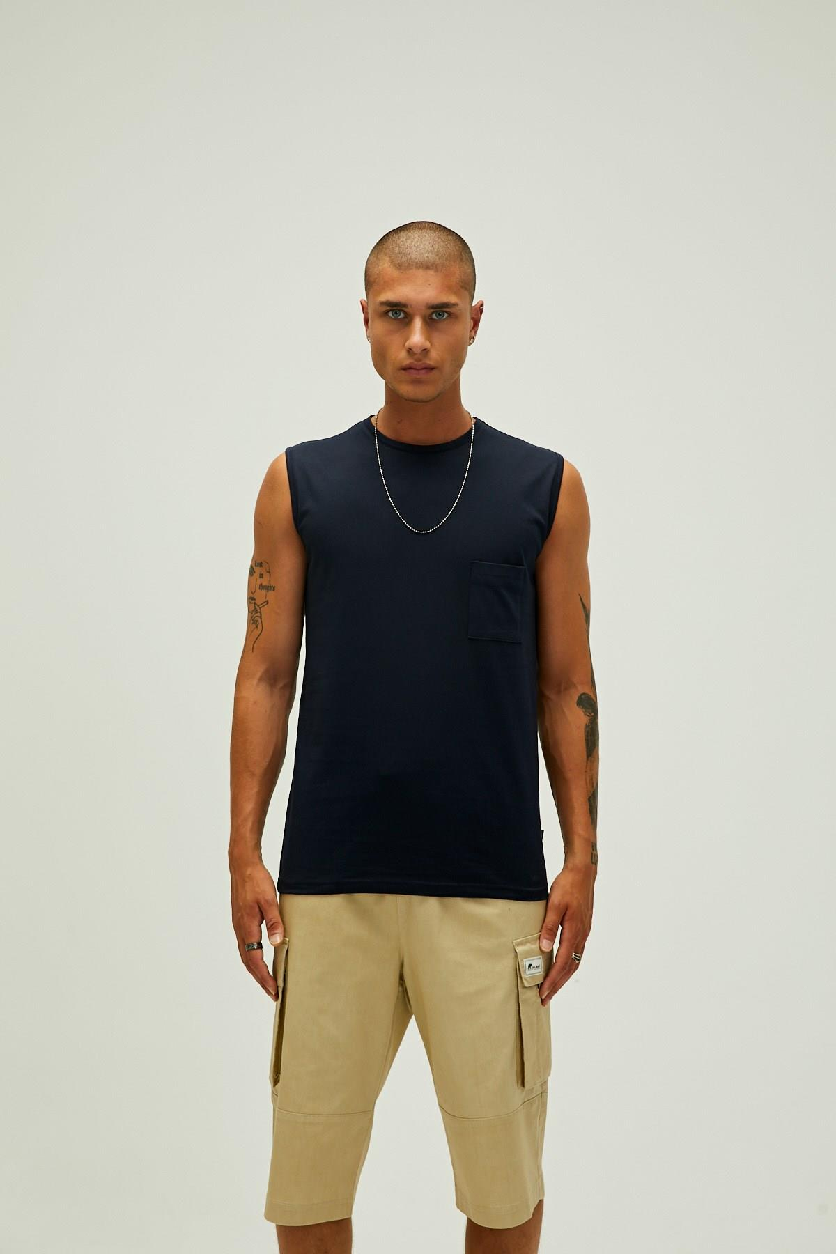 Bad Bear Tribe Tank-Top Erkek  Kolsuz Tshirt