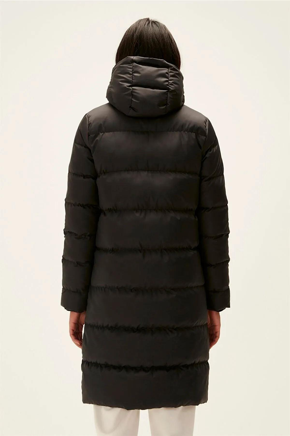 Bad Bear Wayfarer Puffer Coat Kadın Siyah Mont
