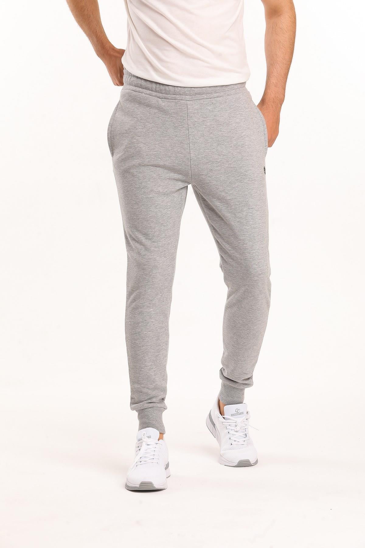 Hammer Jack Erkek Basic Esofman Alt Erkek Gri Eşofman Alt