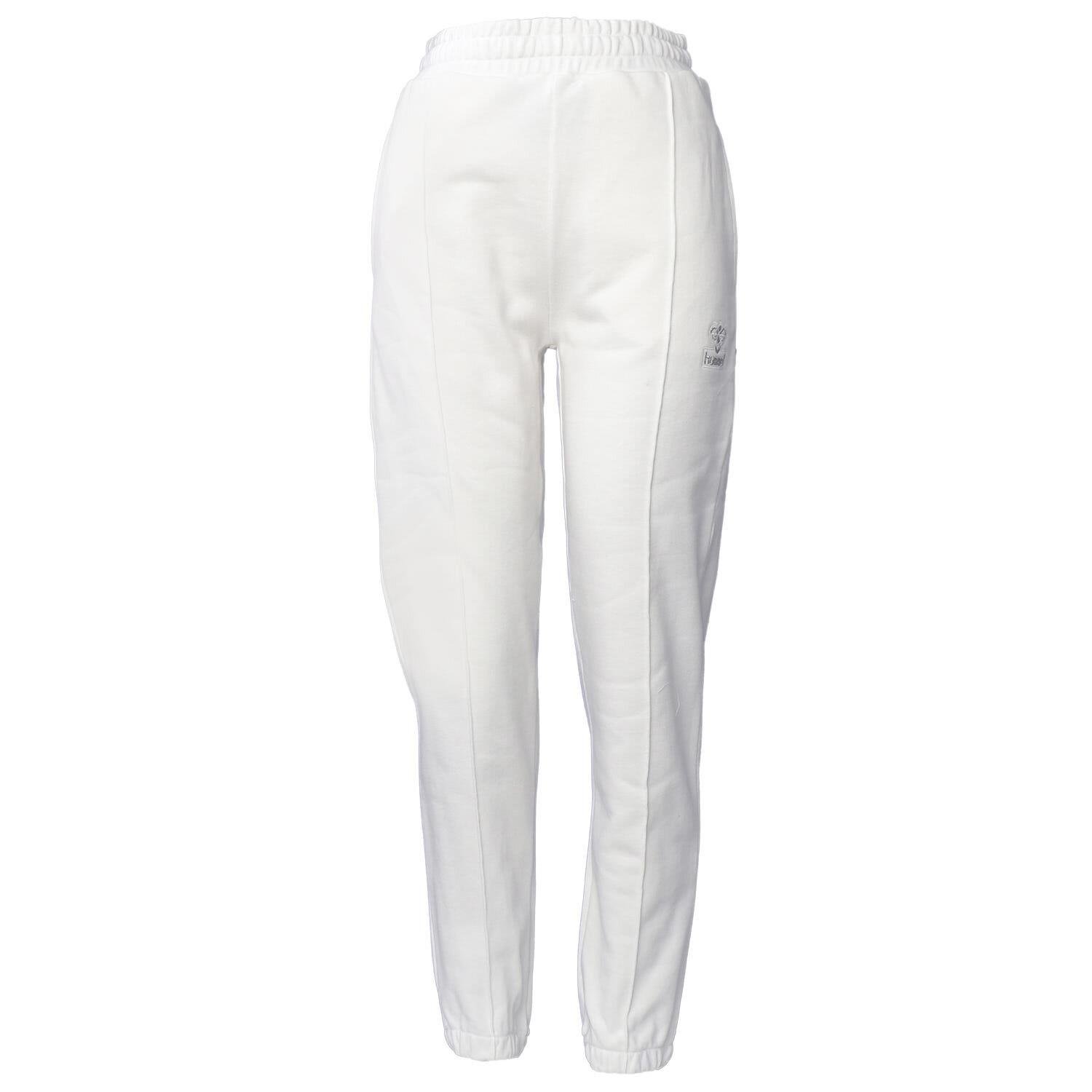 Hummel Gaida Jogger Pants Kadın Beyaz Eşofman Alt