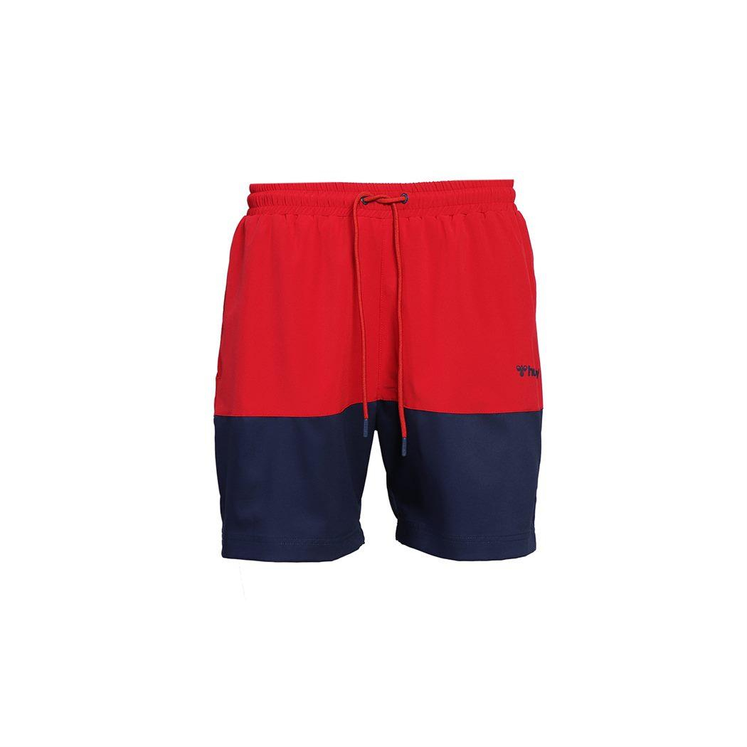 Hummel HML Bosnet Swim Short Erkek Kirmizi Deniz Şortu