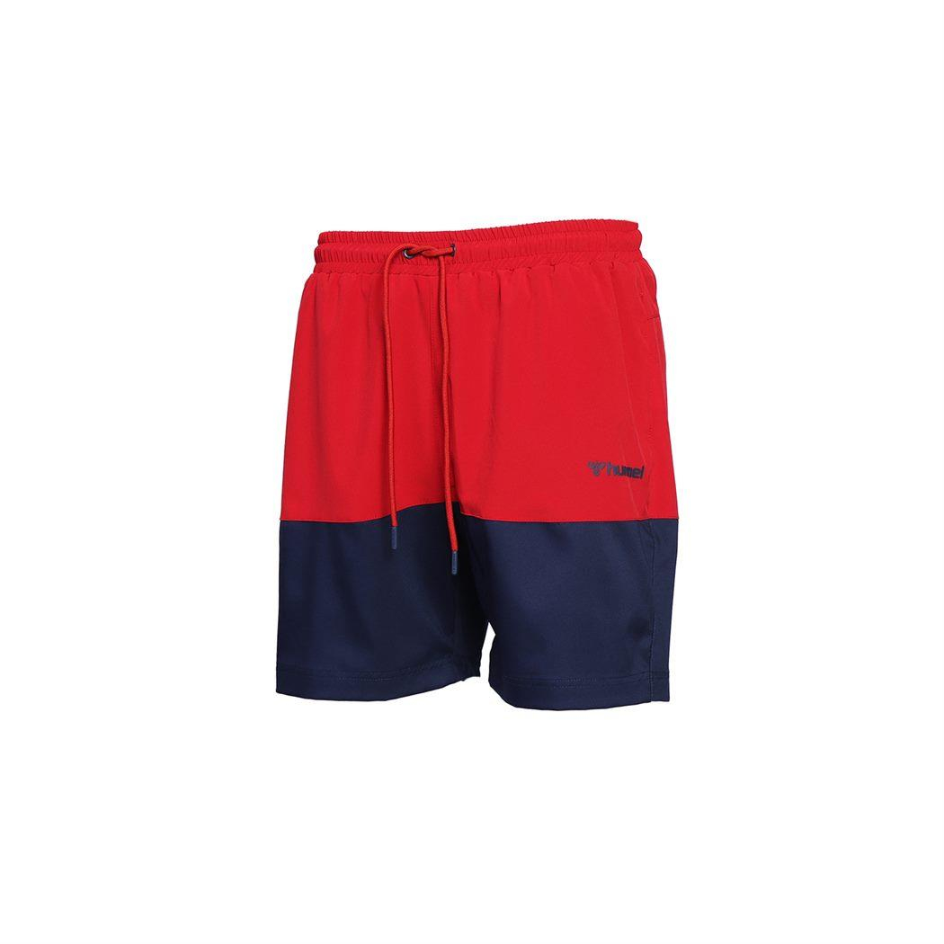 Hummel HML Bosnet Swim Short Erkek Kirmizi Deniz Şortu