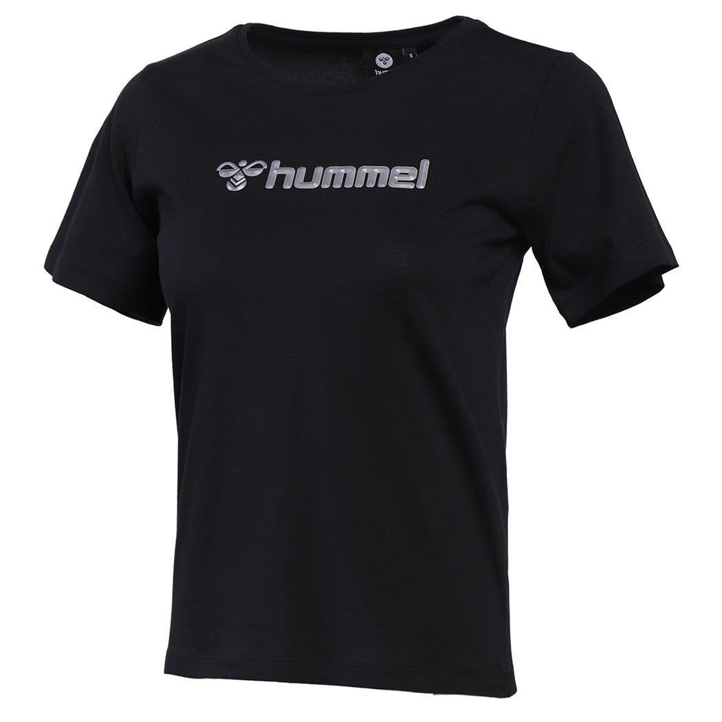 Hummel HML Pescara T-Shirt Kadın Siyah Tshirt
