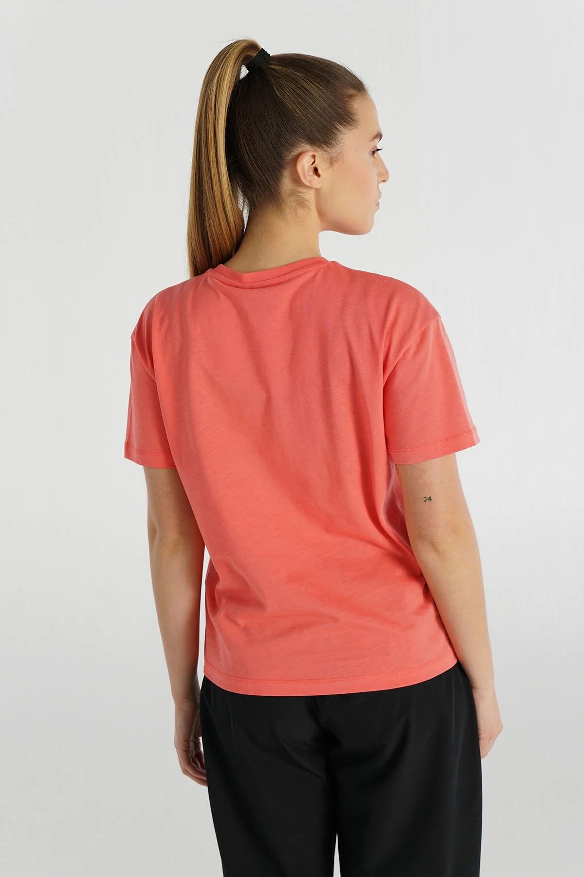 Hummel Hmlboel T-Shirt S/S Kadın  Bisiklet Yaka Tshirt